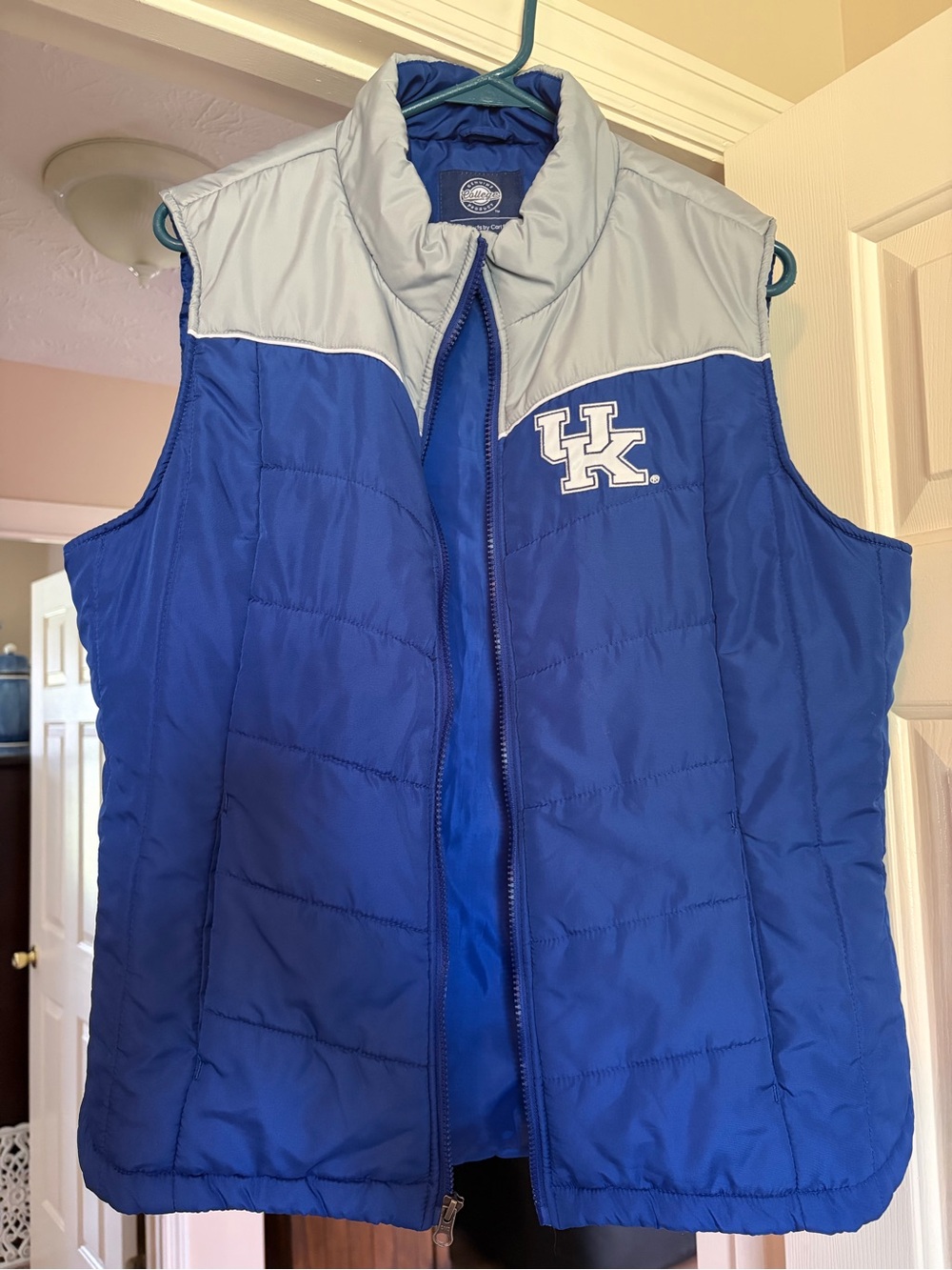 University of Kentucky Blue & Gray Puffer Vest - Women’s